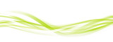 Fototapeta Abstrakcje - wellen grün banner hintergrund