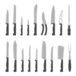 Types of kitchen knives set