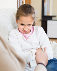 Woman shaming little daughter