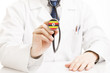 © niyazz - Doctor holding stethoscope with flag series - Uganda