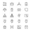 © WonderfulPixel - Business thin icons