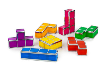 Poster - Tetris toy blocks