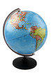 One globe isolated on white