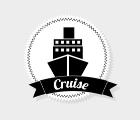 Sticker - cruise icon