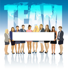 Sticker - The women's team