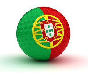 Canvas Print - Portuguese Golf Ball