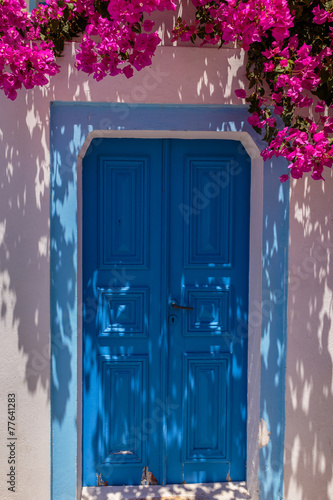 Naklejka na meble The doors os Santorini