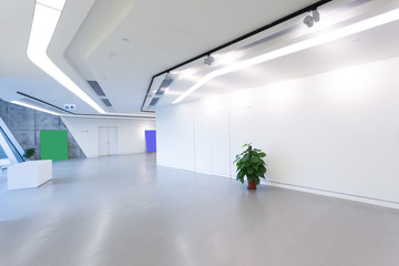 Wall Mural - modern office building corridor