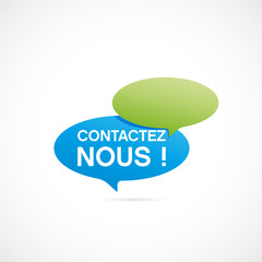 Sticker - contactez-nous