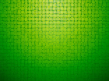 Green Checkered Background With A Light Vignette