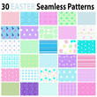 © Bill - 30 Easter Seamless Patterns