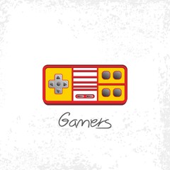 Poster - video game console theme