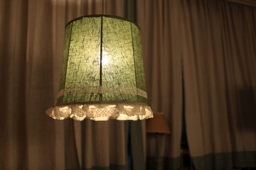 Fabric lampshade