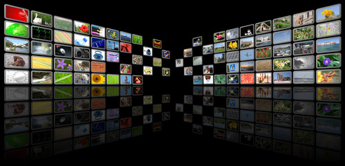 Aufkleber - multimedia background
