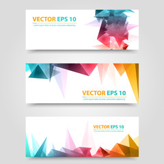 Wall Mural - Flyer template header design.