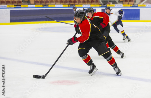 Fototapeta na szkło Hockey