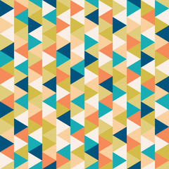 Poster - seamless geometric pattern