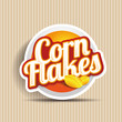 © grounder - Corn flakes vector label