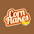 © grounder - Corn flakes vector label