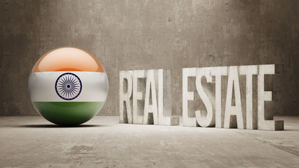 Wall Mural - India. Real Estate Concept.