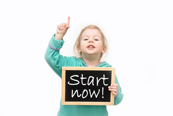 Sticker - start now