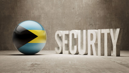 Bahamas. Security Concept.