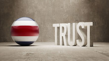 Costa Rica. Trust Concept