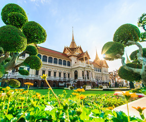 Wall Mural - Royal grand palace near Wat Phra Kaew in Bangkok of Thailand