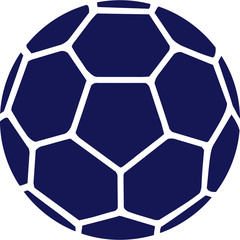 Sticker - Handball Ball Blue