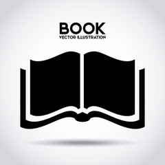 Canvas Print - book icon design