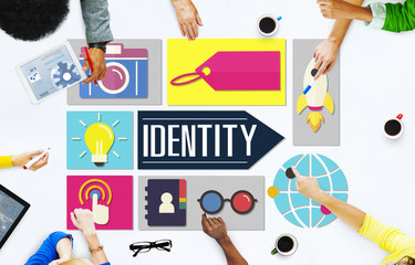 Wall Mural - identity branding brand marketing meeting concept