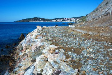 Wall Mural - Piombino - Scogliera