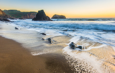 Rodeo Beach sunset, San Francisco