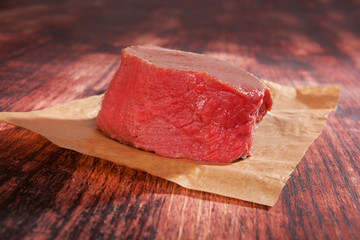 Tenderloin steak.