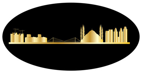 Poster - istanbul skyline