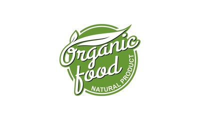 Organic Leaf Food Emblem 3