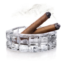 Cigars In Ashtray