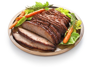 Wall Mural - barbecue beef brisket