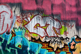 Fototapeta Młodzieżowe - mur graffiti