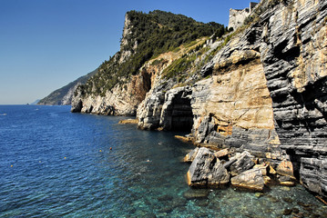 Sticker - Portovenere , costa 1