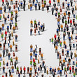 © hobbitfoot - Large group of people in letter R form