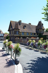 Wall Mural - Village de Beuvron en Auge (Normandie)