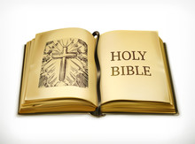 Bible, Vector Illustration