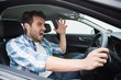 © WavebreakmediaMicro - Young man experiencing road rage