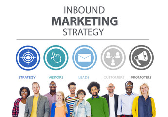 Sticker - Inbound Marketing Strategy Advertisement Commercial Concept