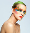 © Serg Zastavkin - Woman with false feather eyelashes makeup