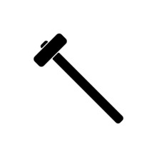 The Sledgehammer Icon. Sledgehammer Symbol.