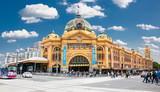 Fototapeta  - Flinders street Station in Melbourne. Australia.