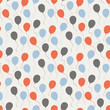 Festive pattern with balloons
