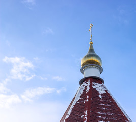 Dome of the chapel of Saint Panteleimon